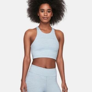 Ice blue techsweat bra size large